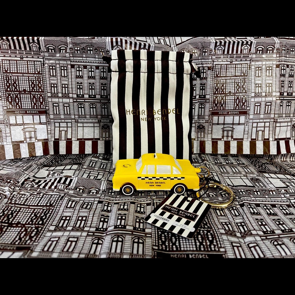 Henri Bendel Taxi Key Ring